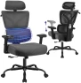 Thumbnail High Back Mesh Office Chair with Lumbar Support — Smart Chairs, Hayelf