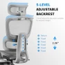 Thumbnail Mesh Ergonomic Office Chair with Footrest — Smart Chairs, hujusko