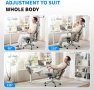 Thumbnail Mesh Ergonomic Office Chair with Footrest — Smart Chairs, hujusko