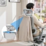 Thumbnail Mesh Ergonomic Office Chair with Footrest — Smart Chairs, hujusko