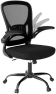 Thumbnail Mesh Office Chair with Flip-up Arms and Lumbar Support — Smart Chairs, Youhauchair