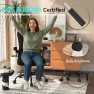 Thumbnail Office Desk Chair with Ergonomic Lumbar Support, Extra-Thick Seat Cushion, Flip-up Arms, Breathable Mesh Back — Smart Chairs, CASASIO