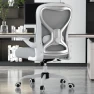 Thumbnail Office Desk Chair with Ergonomic Lumbar Support, Extra-Thick Seat Cushion, Flip-up Arms, Breathable Mesh Back — Smart Chairs, CASASIO
