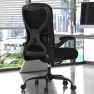 Thumbnail Office Desk Chair with Ergonomic Lumbar Support, Extra-Thick Seat Cushion, Flip-up Arms, Breathable Mesh Back — Smart Chairs, CASASIO