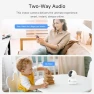 Thumbnail Security Camera 2K, Baby Monitor Dog Camera 360-degree — Security Camera, Noorio