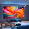 Thumbnail Smart Projector with WiFi 6 and Bluetooth 5.3 — Smart Projector, FUDONI