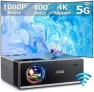 Thumbnail Smart Projector with WiFi 6 and Bluetooth 5.3 — Smart Projector, FUDONI