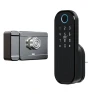 Smart WiFi Lock with Fingerprint, APP, Password, IC Card, and Key Unlock — Smart Lock, Tuya