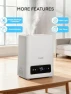 Thumbnail 6L Humidifier for Bedroom, Cool Mist, Smart Sensor — Humidifier, FOHERE