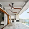 Thumbnail Outdoor Ceiling Fan with Light and Remote via WiFi Alexa — Smart Fan, Homlit