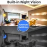 Thumbnail Smart Wireless WiFi Camera Smoke Detector Hidden Camera 1080P Video — Security Camera, eovas