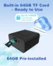 Thumbnail Spy Camera, No WiFi Security Camera with 3 Modes — Security Camera, Bextgoo
