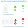 Thumbnail Touch Smart Switch - Single Pole — Smart Switch, Milfra