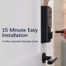 Thumbnail Video Smart Lock S398, 4-in-1 Camera + Video Doorbell + Fingerprint Keyless Door Lock + Indoor Display Monitor — Smart Lock, SMRTIPLX