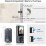 Thumbnail Video Smart Lock S398, 4-in-1 Camera + Video Doorbell + Fingerprint Keyless Door Lock + Indoor Display Monitor — Smart Lock, SMRTIPLX