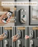 Thumbnail WiFi Smart Lock with Camera - Keyless Entry Deadbolt with Handle Set, 5-in-1 Camera+Doorbell+Fingerprint+Keypad, App... — Smart Lock, Arpha