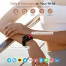 Thumbnail 1.85" HD Touch Screen Fitness Tracker with Bluetooth Calling & Alexa — Smart Watch, iBesi