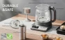 Thumbnail 120V Titanium & Glass Electric Tea Kettle — Electric Kettle, Lunowa Haus