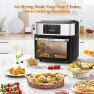 Thumbnail Air Fryer Oven Large 20 QT, 10-in-1 Toaster Oven Air Fryer Combo with Window for Family — Air Fryer, Gluck