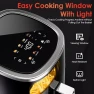 Thumbnail Compact Air Fryer 9-in-1 with Smart Digital Color TouchScreen — Air Fryer, Whuto