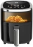 Thumbnail Compact Air Fryer 9-in-1 with Smart Digital Color TouchScreen — Air Fryer, Whuto