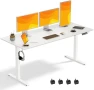 Thumbnail Electric Standing Desk Adjustable Height — Standing Desk, VVENACE
