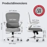 Thumbnail Ergonomic Desk Chair with Adjustable Lumbar Support — Smart Chairs, TRALT