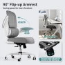 Thumbnail Ergonomic Desk Chair with Adjustable Lumbar Support — Smart Chairs, TRALT
