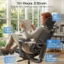Thumbnail Ergonomic Office Chair with Adaptive Dual-Wing Lumbar Support — Smart Chairs, CabeVibe