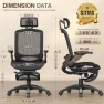 Thumbnail Ergonomic Office Chair with Footrest — Smart Chairs, GABRYLLY
