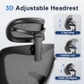 Thumbnail Ergonomic Office Chair with Mesh Seat Cushion and 3D Armrests — Smart Chairs, marrap