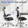 Thumbnail Ergonomic Office Chair with Mesh Seat Cushion and 3D Armrests — Smart Chairs, marrap