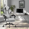 Thumbnail Fabric Gaming Chair with Footrest — Smart Chairs, Misolant