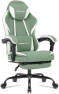 Thumbnail Fabric Gaming Chair with Footrest — Smart Chairs, Misolant