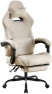 Thumbnail Gaming Chair with Footrest and Massage Lumbar Support — Smart Chairs, NIONIK
