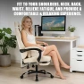 Thumbnail Gaming Chair with Footrest and Massage Lumbar Support — Smart Chairs, NIONIK
