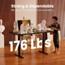 Thumbnail Height Adjustable Electric Standing Desk 55 x 28 Inches — Standing Desk, ErGear