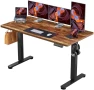 Thumbnail Height Adjustable Electric Standing Desk 55 x 28 Inches — Standing Desk, ErGear