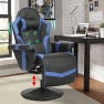 Thumbnail Reclining Gaming Chair with Footrest and Massage — Massage Chairs, LVUYOYO