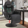 Thumbnail Reclining Gaming Chair with Footrest and Massage — Massage Chairs, LVUYOYO