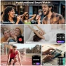 Thumbnail Smart Watch with 1.83" HD Touch Screen, Bluetooth Call — Fitness Tracker, Jacoosa