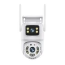 Wireless Dual Lens Security Camera with 360° Panoramic AI Tracking — Security Camera