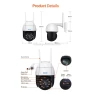 Thumbnail AI Humanoid Detection WiFi IP Camera — Security Camera, ESCAM