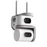 HD WiFi PTZ Camera with Dual Lens and Dual Screen — Security Camera