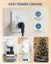 Thumbnail Matter Smart Plug 2-Pack — Smart Plug, DEWENWILS