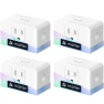 Thumbnail Matter Smart Plug, Energy Monitoring Smart Outlet, Wi-Fi Plug 4 Pack — Smart Plug, meross