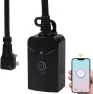 Thumbnail Outdoor Smart WiFi Plug with Two Grounded Outlets — Smart Plug, HBN
