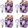 Thumbnail Smart LED Full Color Light Bulb 4-Pack, A19 60W 800LM E26 Indoor — Smart Light Bulb, Philips