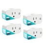 Thumbnail Smart Plug, 15A WiFi Outlet with Timer & Group Control — Smart Plug, junlit