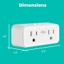 Thumbnail Smart Plug Duo 4-Pack — Smart Plug, KMC